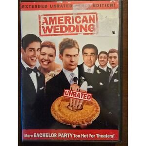 American Wedding (DVD, 2010, WS Extended Party Edition Rated/Unrated) Exc Cond